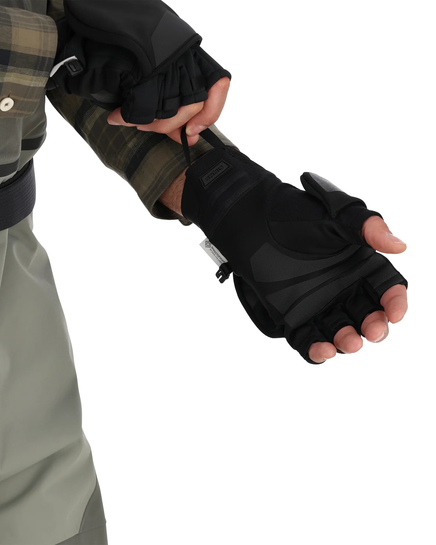 Simms Windstopper Foldover Mitten